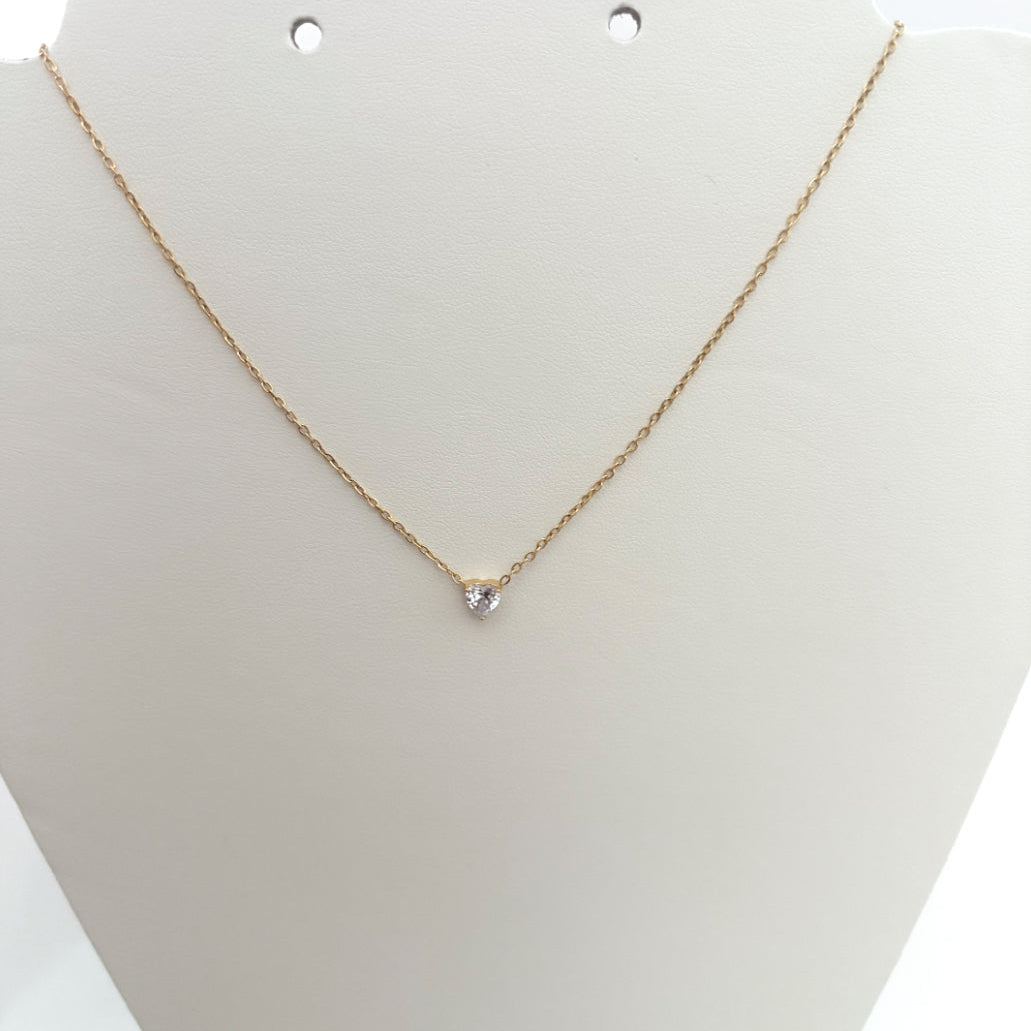 Mini corazón necklace